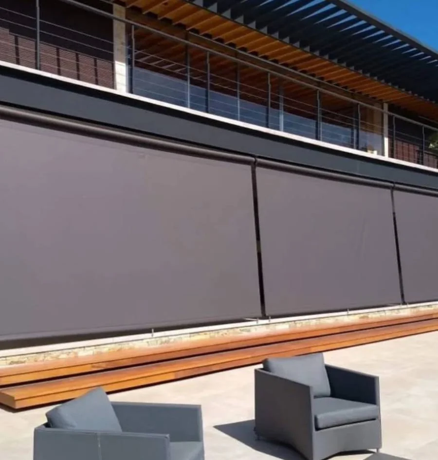 Toldo automatizado em Nova Lima
